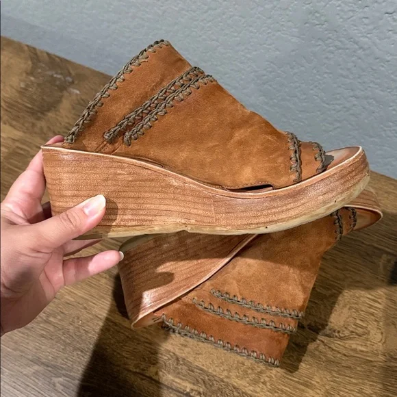 A.S. 98 Nelson heeled mules size 37 - Picture 4 of 5